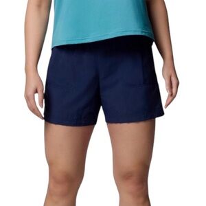 NWT Columbia Sandy River Short II, 5" Inseam, Navy Blue, Women's X-Large